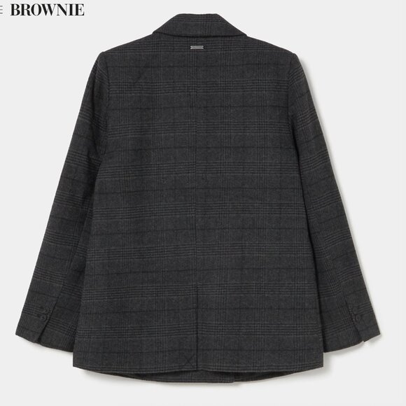 Double-breasted cloth jacket - Picture 2 of 5